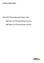 Axis P5414-E PTZ Installation Manual preview