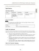 Preview for 13 page of Axis P5512/-E PTZ Installation Manual