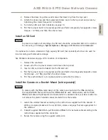 Preview for 15 page of Axis P5512/-E PTZ Installation Manual