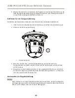 Preview for 42 page of Axis P5512/-E PTZ Installation Manual