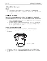 Preview for 12 page of Axis P5544 PTZ Installation Manual