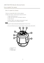 Предварительный просмотр 4 страницы Axis P5624-E Repainting Instructions