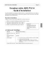 Preview for 17 page of Axis P7214 Installation Manual