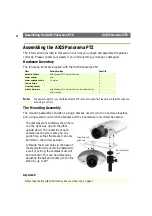 Предварительный просмотр 4 страницы Axis Panorama PTZ Installation Manual