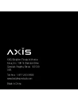 Preview for 45 page of Axis Pivot AX-1330 Instruction Manual