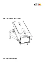 Axis Q1656-LE Installation Manual preview