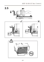 Предварительный просмотр 27 страницы Axis Q1656-LE Installation Manual