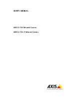 Axis Q1755 User Manual предпросмотр