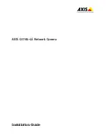 Axis Q1765-LE PT Installation Manual preview