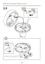 Предварительный просмотр 14 страницы Axis Q19 Series Installation Manual