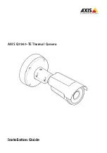 Axis Q1961-TE Installation Manual preview