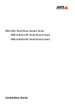 Axis Q35 Series Installation Manual предпросмотр