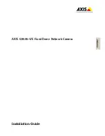 Axis Q3505-V Installation Manual preview