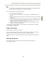 Preview for 21 page of Axis Q3505-V Installation Manual