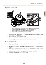 Предварительный просмотр 23 страницы Axis Q3505-VE Mk II Installation Manual