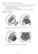 Предварительный просмотр 16 страницы Axis Q3517-LVE Installation Manual