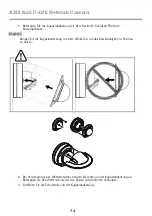 Предварительный просмотр 74 страницы Axis Q3517-LVE Installation Manual