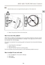 Предварительный просмотр 15 страницы Axis Q3517-SLVE Installation Manual