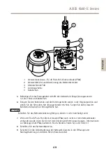 Предварительный просмотр 49 страницы Axis Q60-E Series Installation Manual