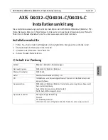 Предварительный просмотр 47 страницы Axis Q6032-C Installation Manual