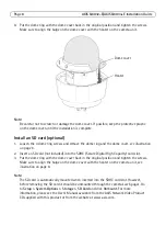 Предварительный просмотр 8 страницы Axis Q6032-E PTZ Installation Manual