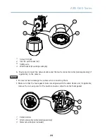 Предварительный просмотр 24 страницы Axis Q6032 Installation Manual