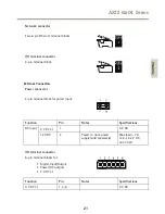 Предварительный просмотр 21 страницы Axis Q6042-C Installation Manual