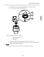 Предварительный просмотр 31 страницы Axis Q6042-C Installation Manual