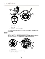 Предварительный просмотр 24 страницы Axis Q6042 PTZ Installation Manual