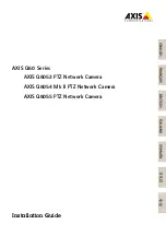 Предварительный просмотр 1 страницы Axis Q6052 Installation Manual