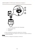 Предварительный просмотр 14 страницы Axis Q6055-C Installation Manual