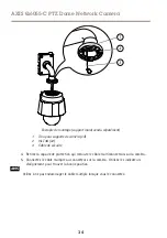 Предварительный просмотр 34 страницы Axis Q6055-C Installation Manual