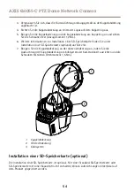 Предварительный просмотр 54 страницы Axis Q6055-C Installation Manual