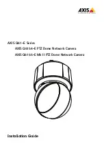 Axis Q61-E Series Installation Manual предпросмотр