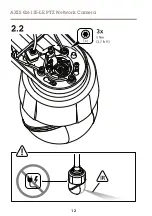 Предварительный просмотр 12 страницы Axis Q6135-LE Installation Manual