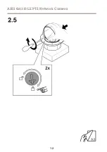 Предварительный просмотр 12 страницы Axis Q6315-LE Installation Manual