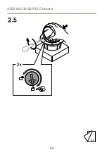 Предварительный просмотр 22 страницы Axis Q6318-LE Installation Manual