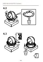 Предварительный просмотр 24 страницы Axis Q6318-LE Installation Manual