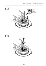 Предварительный просмотр 27 страницы Axis Q6318-LE Installation Manual