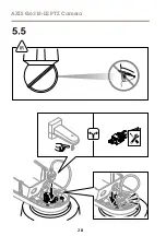 Предварительный просмотр 28 страницы Axis Q6318-LE Installation Manual