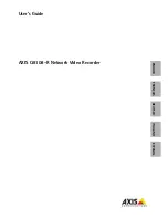 Предварительный просмотр 1 страницы Axis Q8108-R User Manual