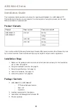 Preview for 8 page of Axis Q86-E Series Installation Manual