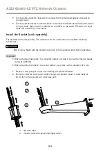 Предварительный просмотр 22 страницы Axis Q8665-LE PTZ Installation Manual