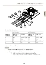 Предварительный просмотр 33 страницы Axis Q8665-LE PTZ Installation Manual