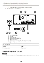 Предварительный просмотр 38 страницы Axis Q8665-LE PTZ Installation Manual