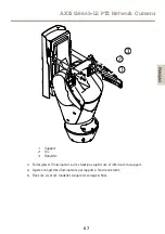 Предварительный просмотр 67 страницы Axis Q8665-LE PTZ Installation Manual