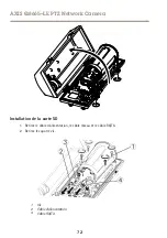 Предварительный просмотр 72 страницы Axis Q8665-LE PTZ Installation Manual