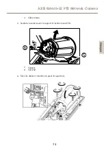 Предварительный просмотр 73 страницы Axis Q8665-LE PTZ Installation Manual