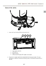 Предварительный просмотр 27 страницы Axis Q8685-E Installation Manual