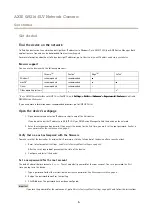 Предварительный просмотр 5 страницы Axis Q9216-SLV User Manual